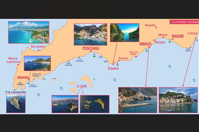 Amalfi Coast, Capri & Li Galli Islands BOAT EXCURSION - Inclusions and Amenities