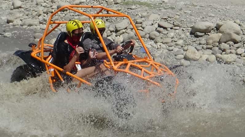 Antalya: Rafting & Buggy, Quad Safari & Zipline Adventure