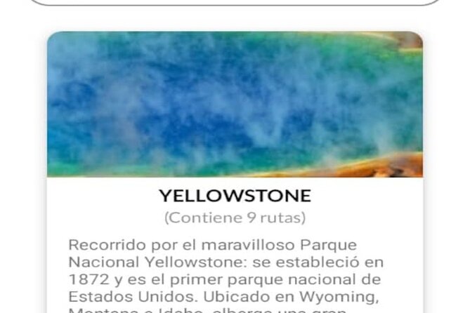 APP Yellowstone Self-Guided Tours With Audioguide - Accessibility and Inclusion
