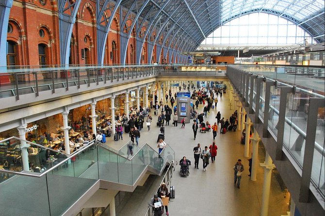 Arrival St Pancras Train Station to London Private Transfer Service