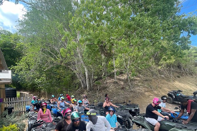 ATV and Zipline Combo From Montego Bay With Transportation