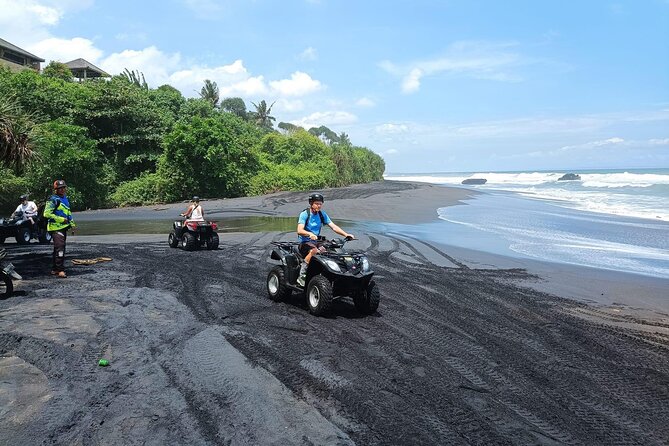 Bali ATV Ride Tour in the Beach Black Sand ATV Tour Bali