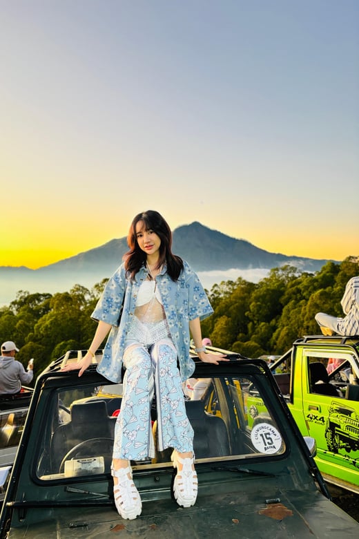 Bali ; Private Sunrise Jeep Tour All Inclusive