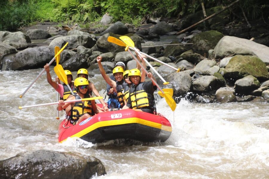 Bali: Ubud Gorilla Face Atv and Ayung Rafting Trip With Meal