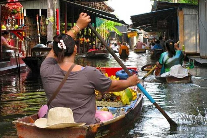 Bangkok: Join Tour: Canal Tour Chaophraya River (Teak Boat)