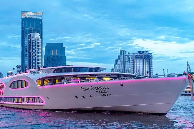 BANGKOK: Ticket Wonderful Pearl Luxury Dinner Cruise – Live Music