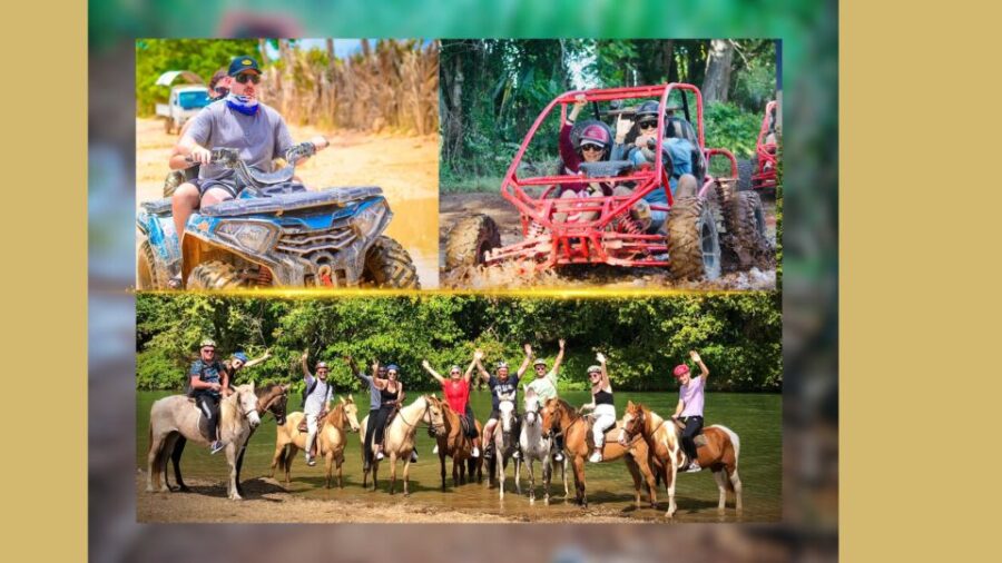 Bayahibe: ATV 4X4 or Buggy & Horseback Ride From La Romana