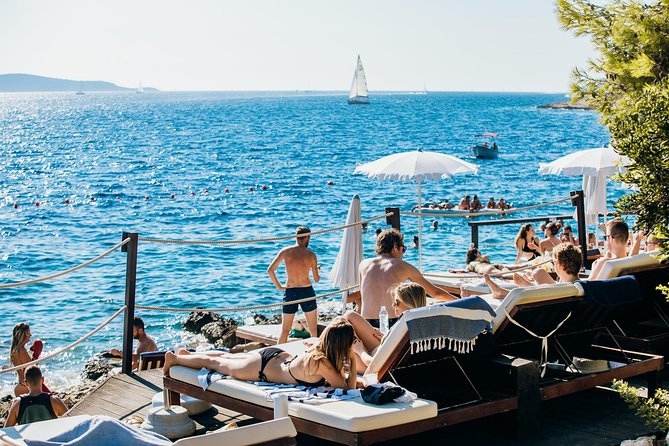 Beach Bars Laganini and Hulla Hulla Half-Day Private Boat Tour - Tour Overview