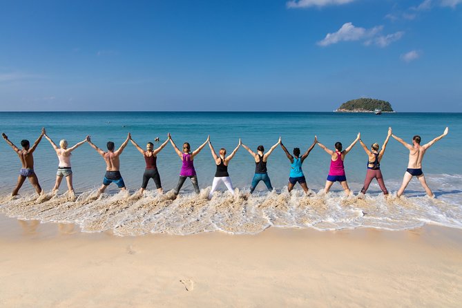 Beach Yoga Class in Phuket - Location and Participants
