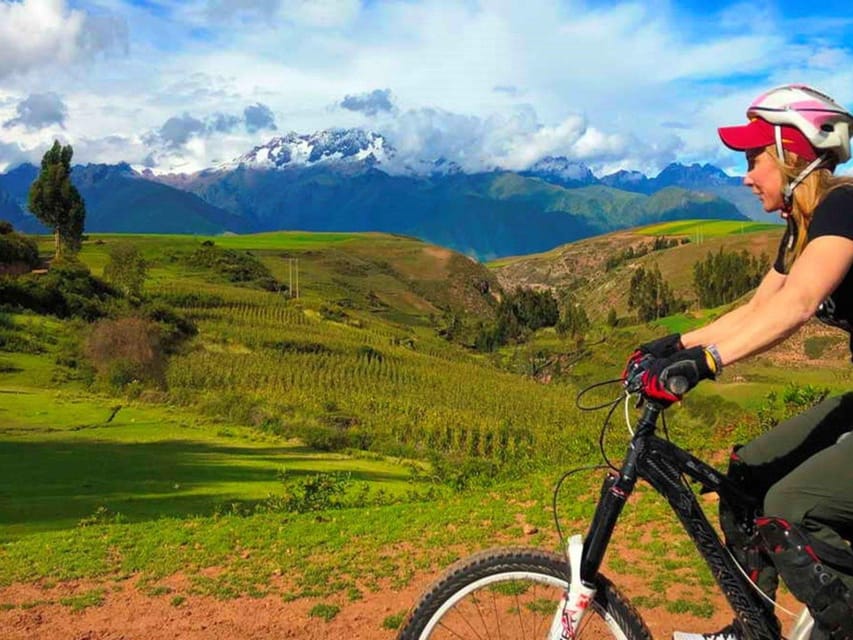 Bicycle Excursion to Moray, Salt Mines-Rafting Ollantaytambo