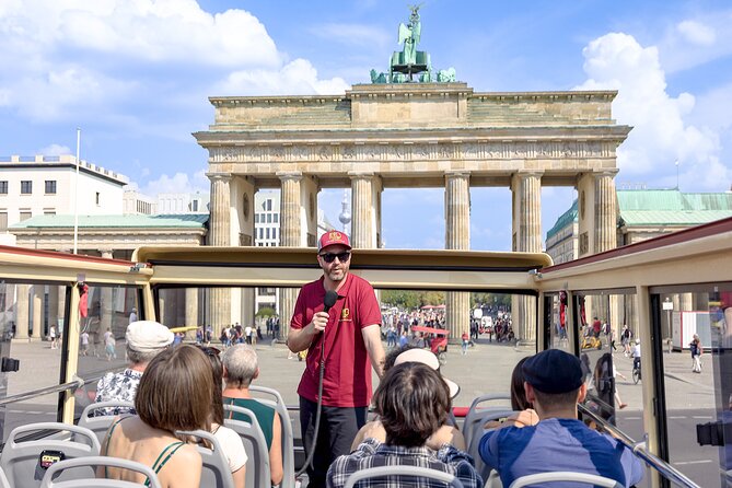 Big Bus Berlin Live Guided Panoramic Tour by Open Top Bus