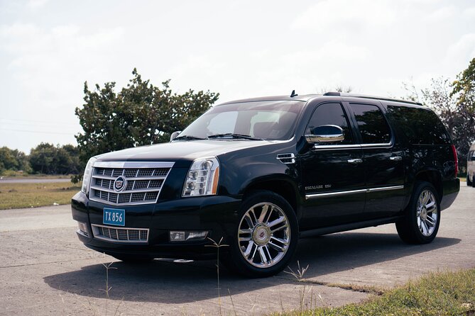 Black Cadillac Escalade/Suburban Round Trip Airport Transfer UVF - Service Overview