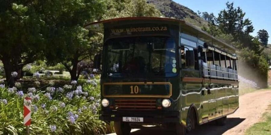 Cape Town: Franschhoek Wine Tram Experience.