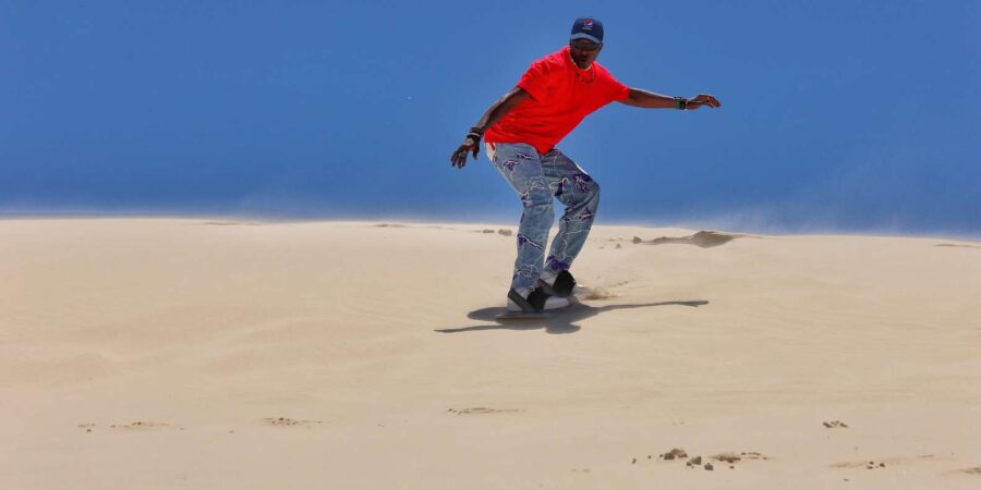 Cape Town: Guided Sand Boarding Experience at Atlantis Dunes