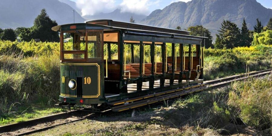 Cape Town: Hop On, Hop Off: Franschhoek Wine Tram Tour!