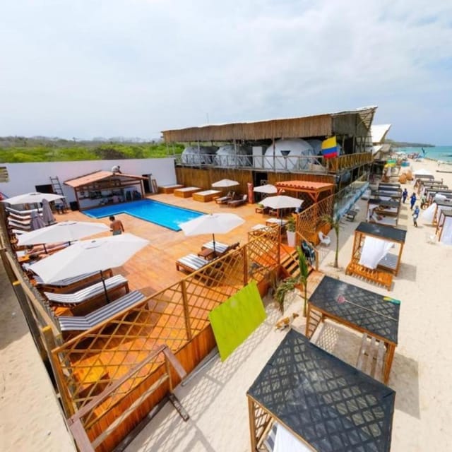 Cartagena: Day Tour to Playa Blanca With Pool and Beach!