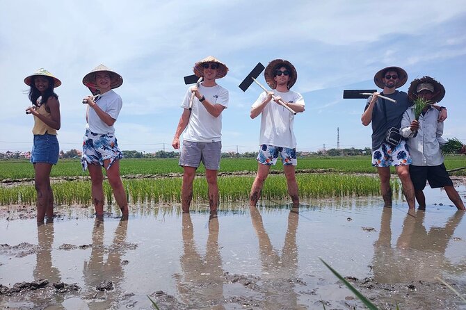Cycling, Buffalo Ride and Basket Boat Tour in Hoi An