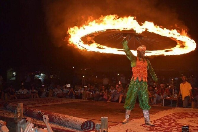 Dubai Desert Safari With Dance Show, Sand Boarding, Camel & BBQ