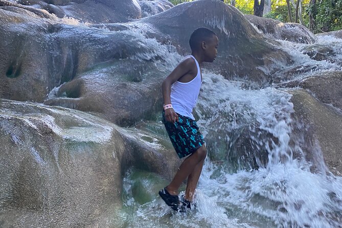 Dunns River Falls Climb, Zipline and Horseback Riding Private Tour
