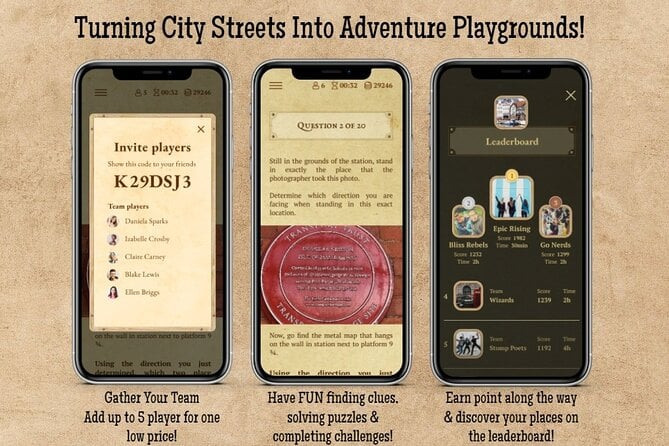 Edinburgh Quest: Self Guided City Walk & Immersive Treasure Hunt - Highlights of the Treasure Hunt