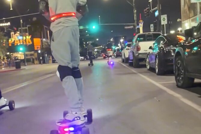 Electric Skateboard Tour in Las Vegas (Fremont Street)