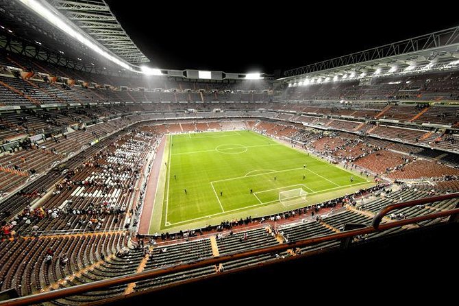 Entrance Ticket to Bernabeu Stadium Tour