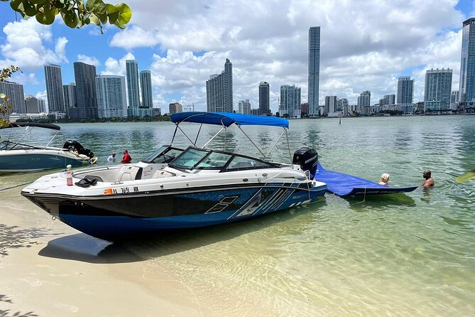 Experience a Fun Private Boat Tour Cruising Miami Skyline + More