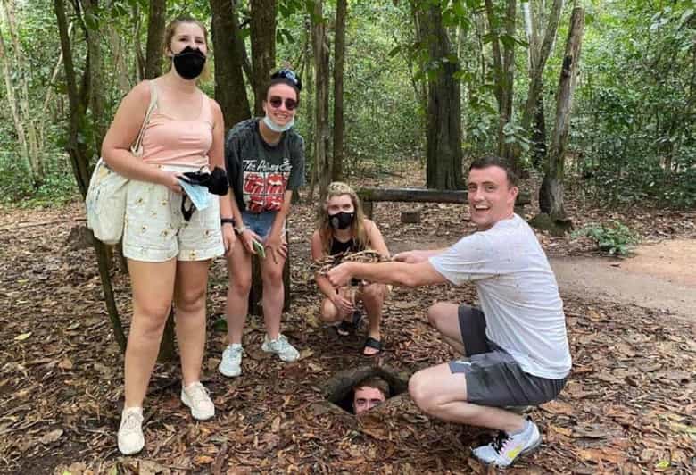 Explore the Cu Chi Tunnels on a Half-Day Tour of Saigon