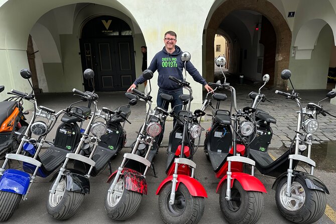 Fat-tire Electric Scooter Guided Tour in Prague: 3 Hours - Tour Overview