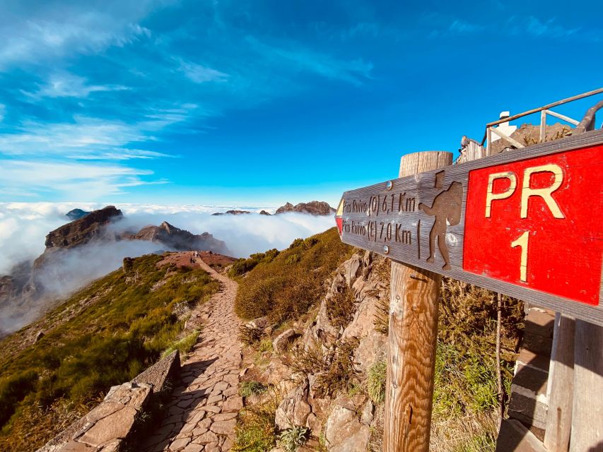 From Achada Do Teixeira: One-Way Transfer to Pico Do Arieiro