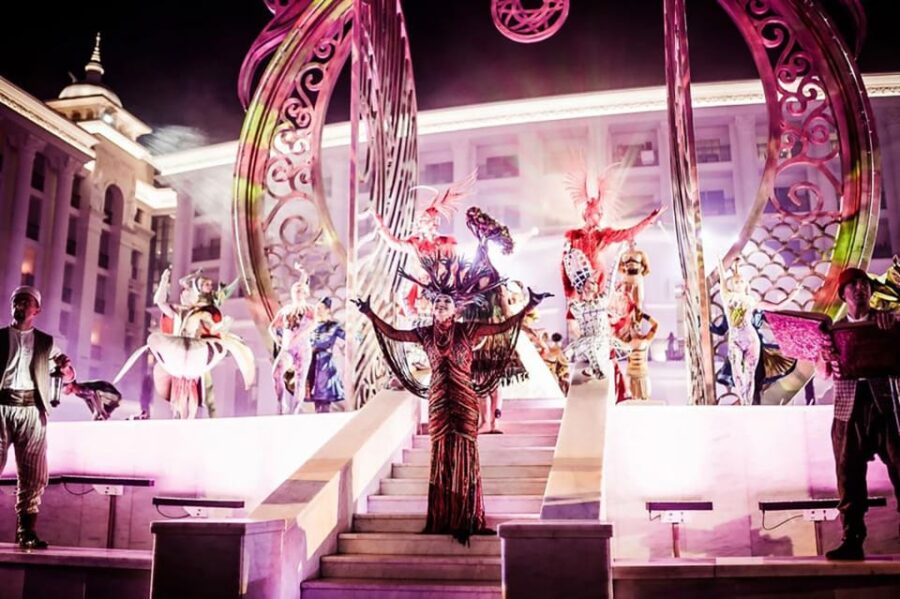 From Antalya: The Land of Legends Night Show Transfer