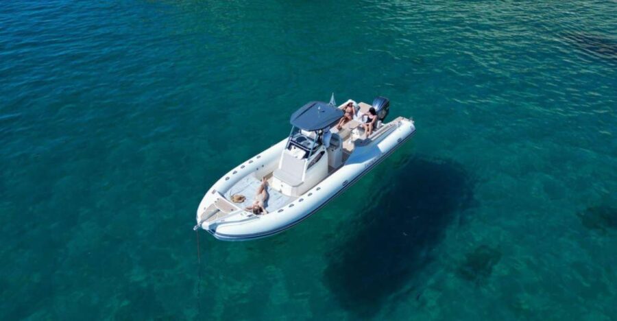 From Cagliari: Three-Hour Dinghy Tour