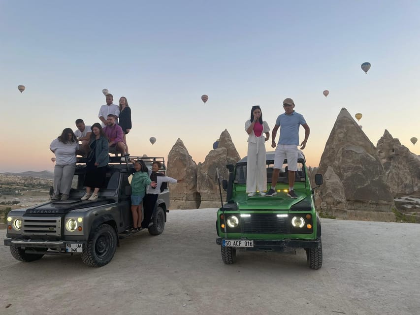 From Cappadocia: Sunrise, Sunset Jeep Safari Per Person