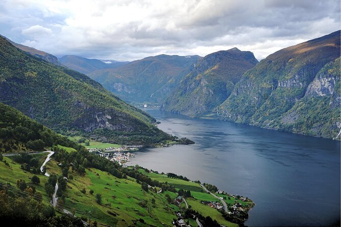 From Flåm, Stegastein, Snowy Road, Lærdal & Borgund Stave Church