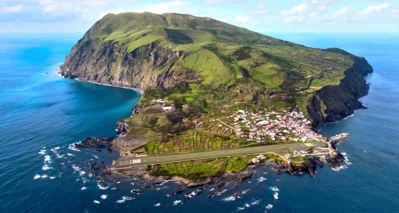 From Flores: Corvo Boat Trip and Island Sightseeing Tour