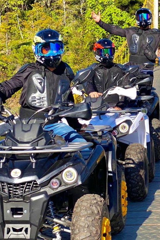 From Guatape: ATV + WAKEBOARD