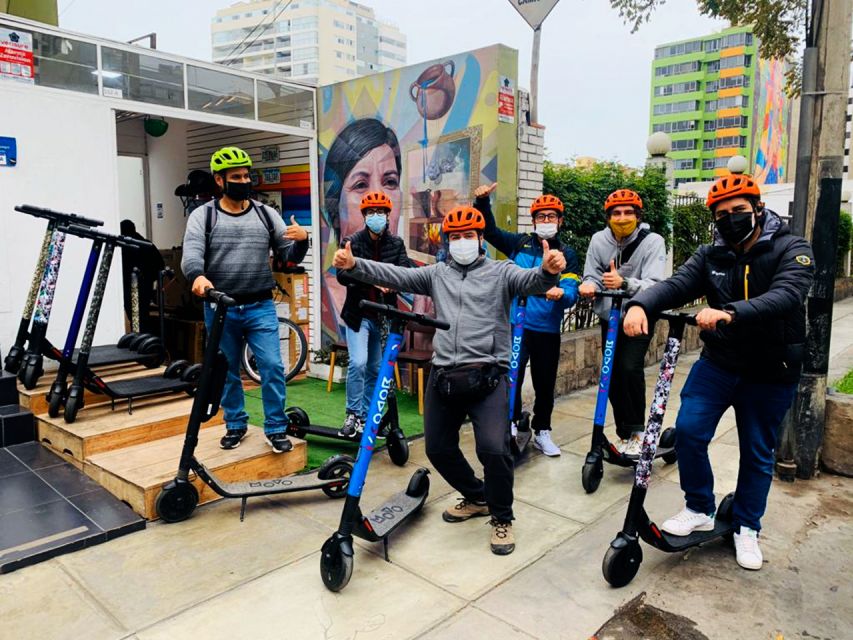 From Miraflores: Round-Trip E-Scooter Tour to Barranco - Tour Overview and Details