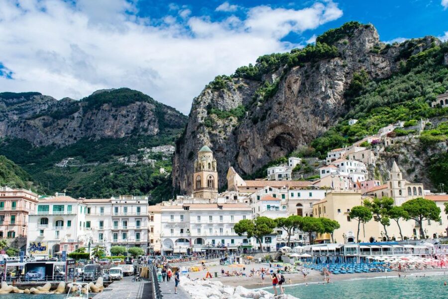 From Naples: Group Tour to Positano, Amalfi and Ravello