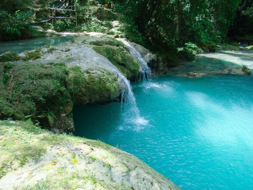 From Ocho Rios: Combo Blue Hole & River Tubing Tour