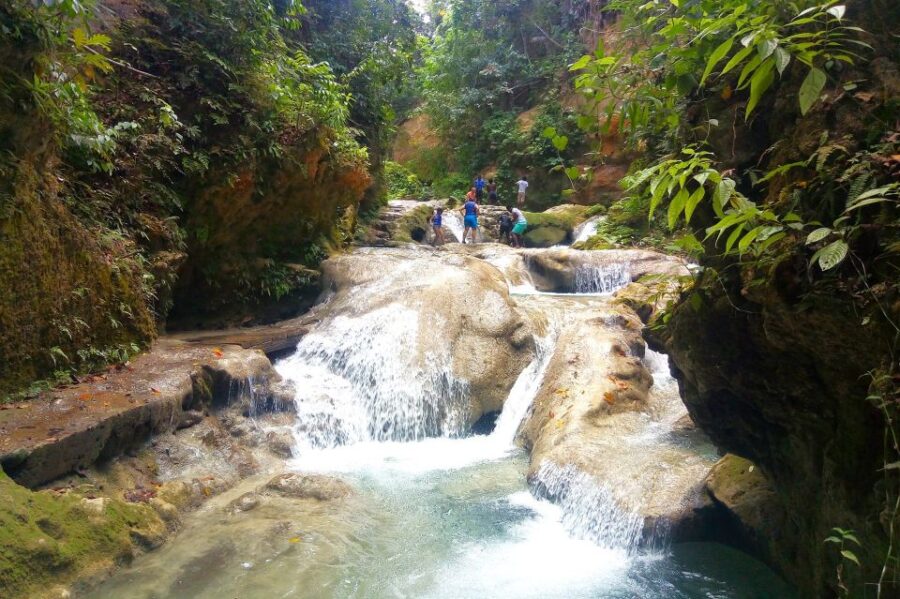 From Runaway Bay: Dunns River Falls and Blue Hole Day Trip - Tour Overview