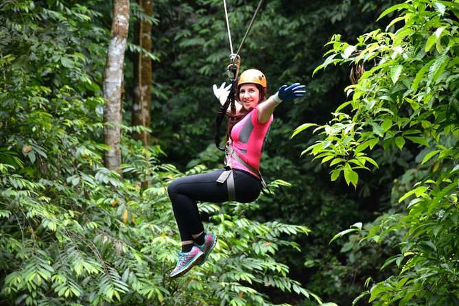 From San Jose Combo Tour Canyoning With Canopy, Rappel, Trails, 4×4 Ride