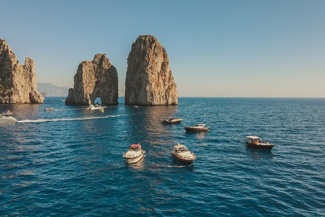 From Sorrento: Half-day Boat Tour at Sunset to Capri Island - Exploring Capris Grottoes