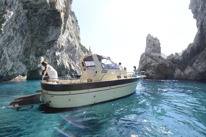 From Sorrento: Private Boat Day Tour to Capri