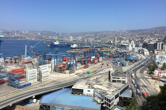 From Valparaiso Port to Santiago Airport/Hotel: Visit Valparaiso
