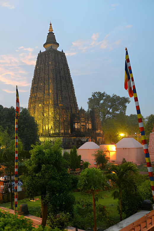 From Varanasi: Private Same Day Bodhgaya Tour