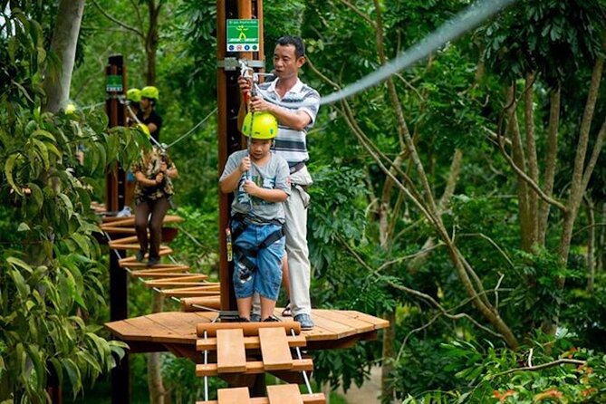 Full-day Adventure With The Zipline And Highwire Package From Hue