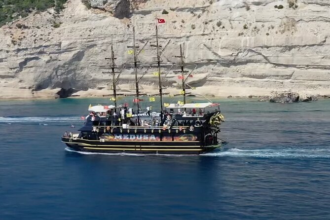 Full Day Pirate Boat Tour in Marmaris With Lunch & Beverages
