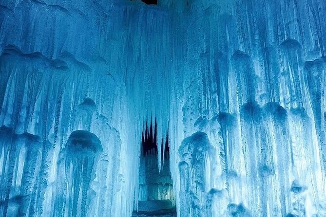 Full Day Tour to Lincoln New Hampshire Ice Castles From Boston