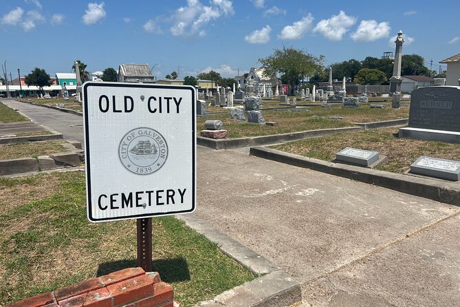 Galveston Cemetery Private Tour - Overview of the Tour