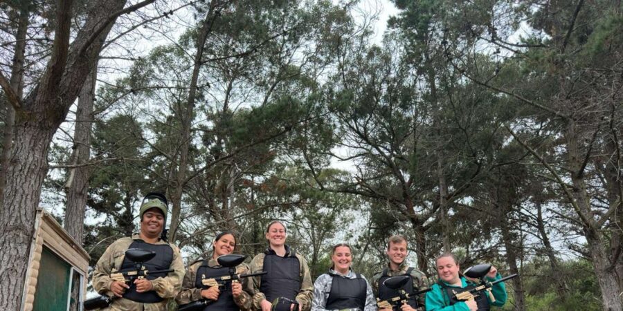 GARDEN ROUTE: PAINTBALL GAME IN WILDERNESS WITH WILDX